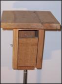 Troyer bluebird nesting box